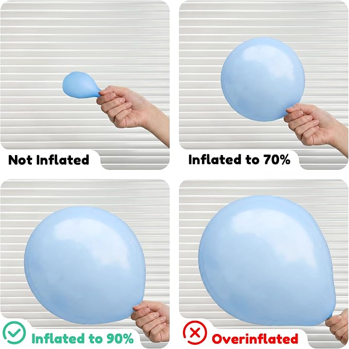Light Blue Balloons, Baby Shower, Anniversary, Graduation, Wedding Decorations - Image 6