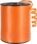 500 Yards Orange Curling Ribbon, 1/5 Inch Wide Balloons String Ribbons by Unknown