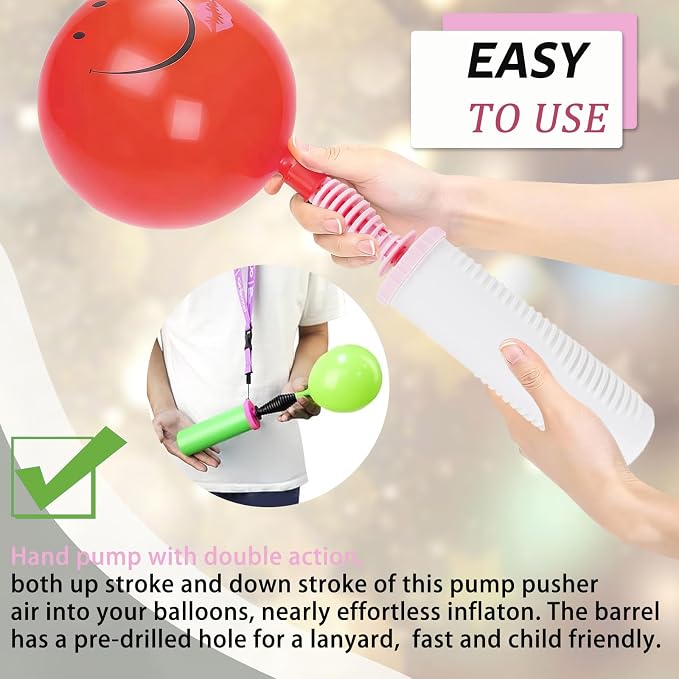 Balloon Pump Hand, Two-Way Dual Action, High Efficiency Manual Balloon Pump - Image 6