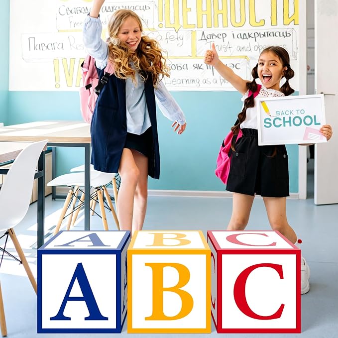 Back to School Balloon Boxes Decoration - Image 4