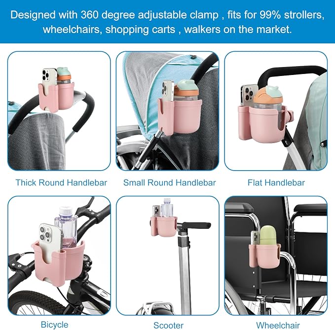 Accmor Stroller Cup Holder - Image 7