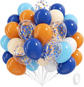 BAUANOOY Blue and Orange Balloons by BAUANOOY