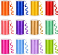 BEISHIDA 12 Assorted Colors Curling Ribbons Set, Rainbow Balloons Strings by Beishida