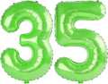 40 Inch Number 35 Balloons for 35th Birthday Party Decorations, 0-100 Fruit by FOBELEC