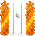 Gemscream 2 Sets of Thanksgiving Fall Balloon Column Stand Kit by Gemscream