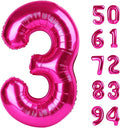 Hot Pink 3 Balloon by IWERP