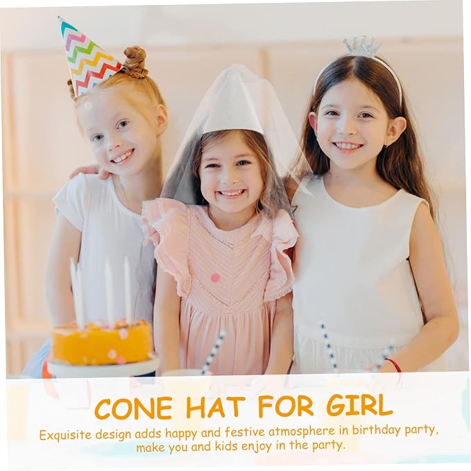 Toddmomy Sequin Birthday Cone Hat - Image 3