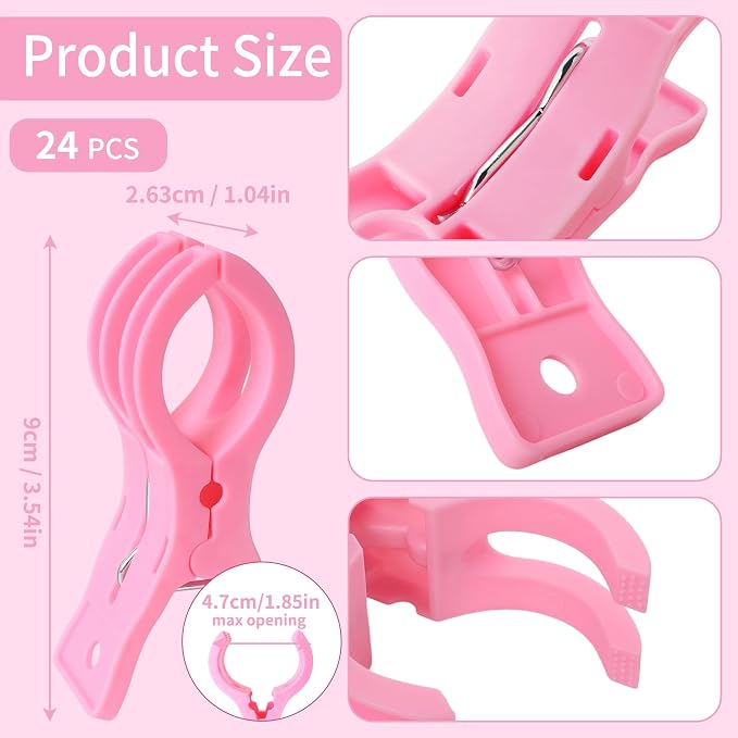 PUGPIU 24 Pack Balloon Arch Clips - Image 3