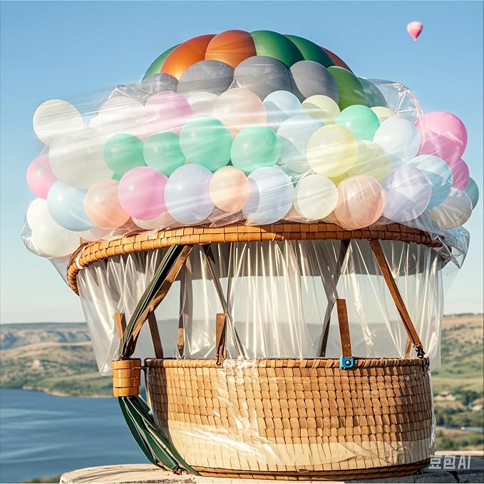 2 Pack Balloon Bags 98 x 59 Inch Big Plastic Balloon Storage Bag Large Balloon - Image 5