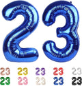 23 Balloon Numbers 40Inch for 23 32 Birthday Decorations, Dark Blue | 40In by Mluchee