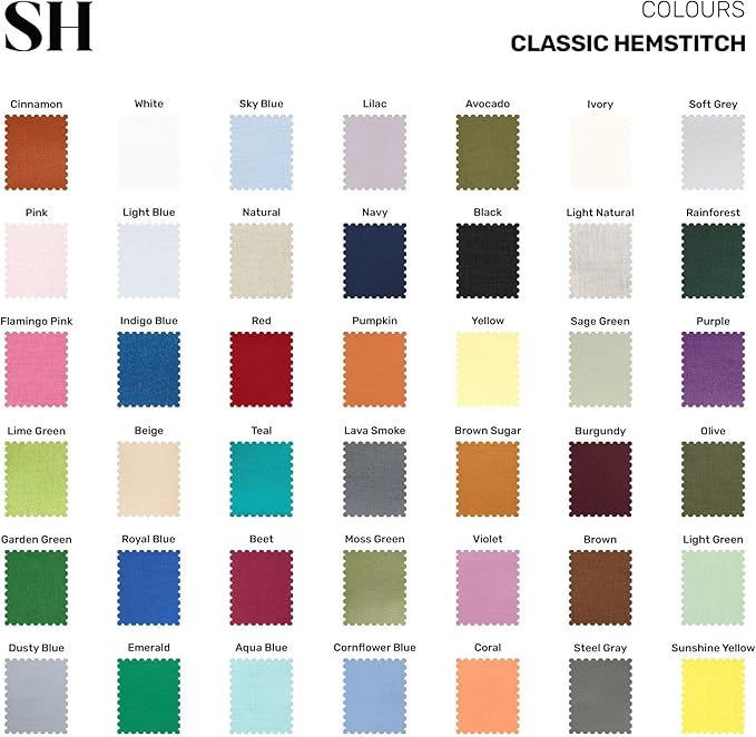 Solino Home Linen Black Table Runner 132 Inches Long - 100% Pure Linen Extra Long Table Runner 14 x 132 Inch for Fall, Autumn, Halloween, Thanksgiving, Holiday - Classic Hemstitch
