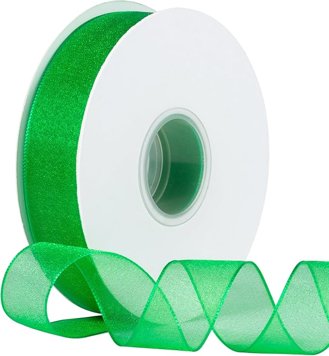 Sheer Organza Ribbon 1 Inch Chiffon Ribbons by Unknown