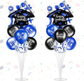 Jenaai Blue and Black 27 Pcs 2026 Graduation Balloon Centerpiece by Jenaai