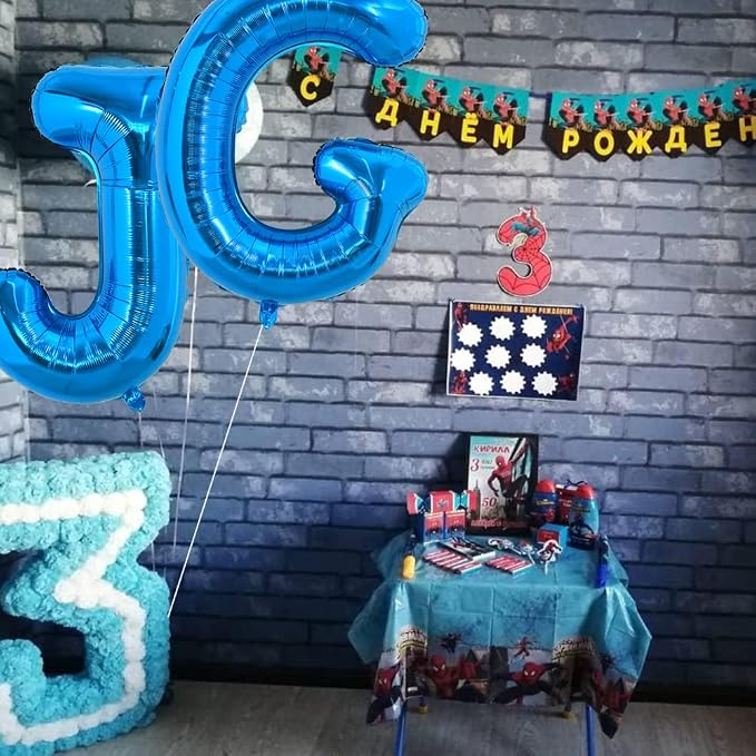 TONIFUL 40 Inch Large Blue Letter G Foil Balloons Alphabet Balloons | Giant - Image 5