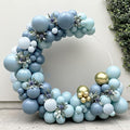 Dusty Blue Balloon Arch Kit by BalloonExpert
