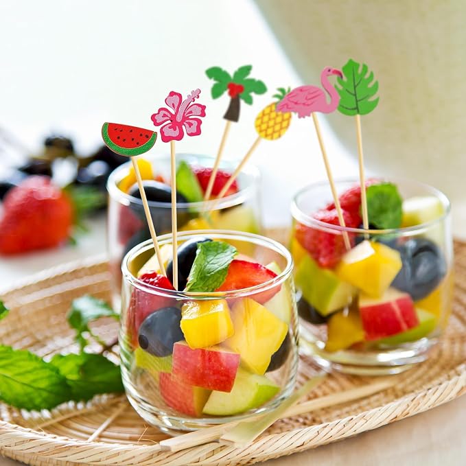 WorldBazaar Summer Cocktail Picks 120PCS Toothpicks - Image 5