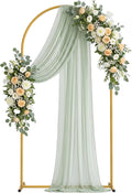 6.6FT Arch Backdrop Stand, Metal Gold Wedding Arch Frame | by Unknown