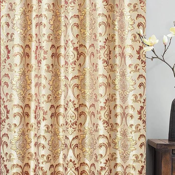 GOHD Samba Star Jacquard Window Curtain 2PC Panels.W54 xL90 - Image 5