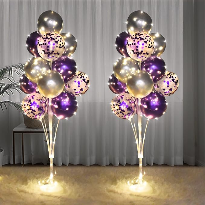 Cicicooie 2 Set Floor Balloon Stand Kit by Cicicooie