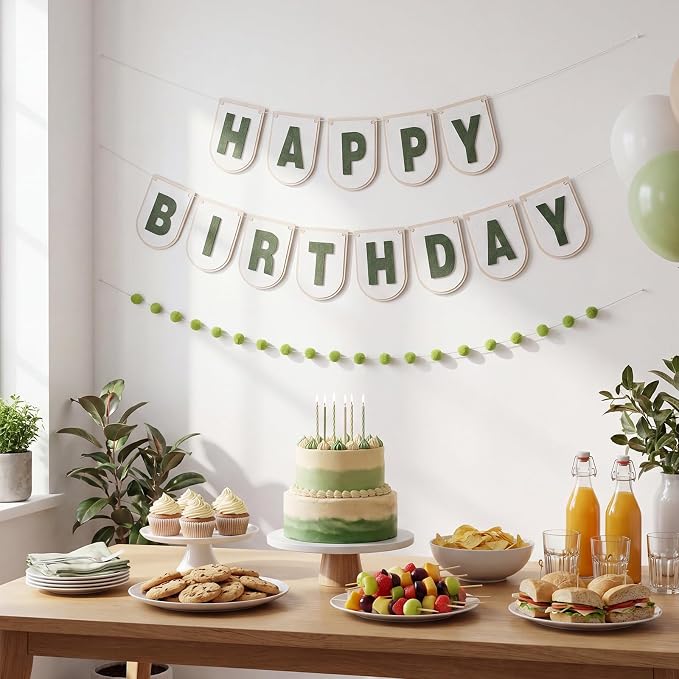 Hahafelt 125 Pcs Make Your Own Banner Kit Personalized Handmade Name Scallop - Image 7