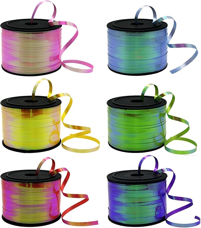 Decorative Curly Ribbon for Gift Wrapping, Party Balloon Decoration by LACNNY