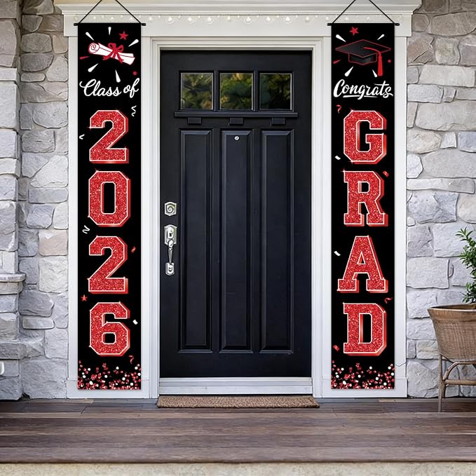 Graduation Decorations 2026 Porch Banner, Graduation Banner Class of 2026 - Image 5