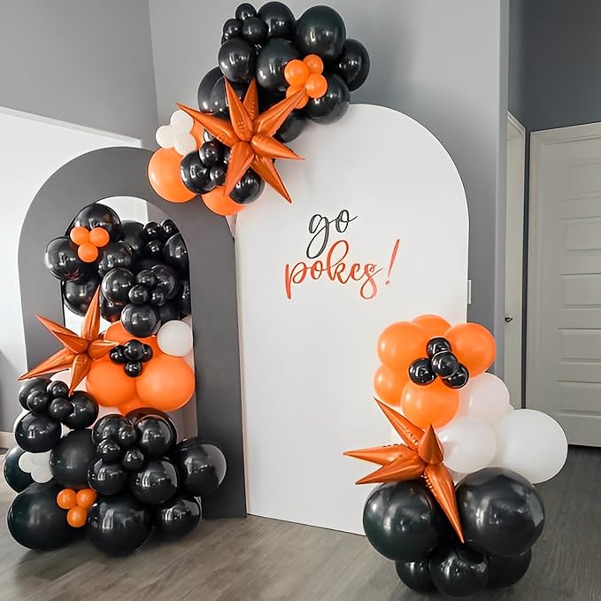 Voircoloria 110pcs Black Latex Party Balloons, 12inch | - Image 6