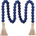 Meplait 39in Wood Bead Garland, Farmhouse Beads by Meplait