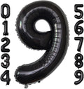 Number Balloons Black Party Balloon by United-UnicornsParty