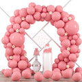 Voircoloria 90pcs Retro Pink Balloons Garland Arch Kit, 18 12 10 5 Inch | by Voircoloria