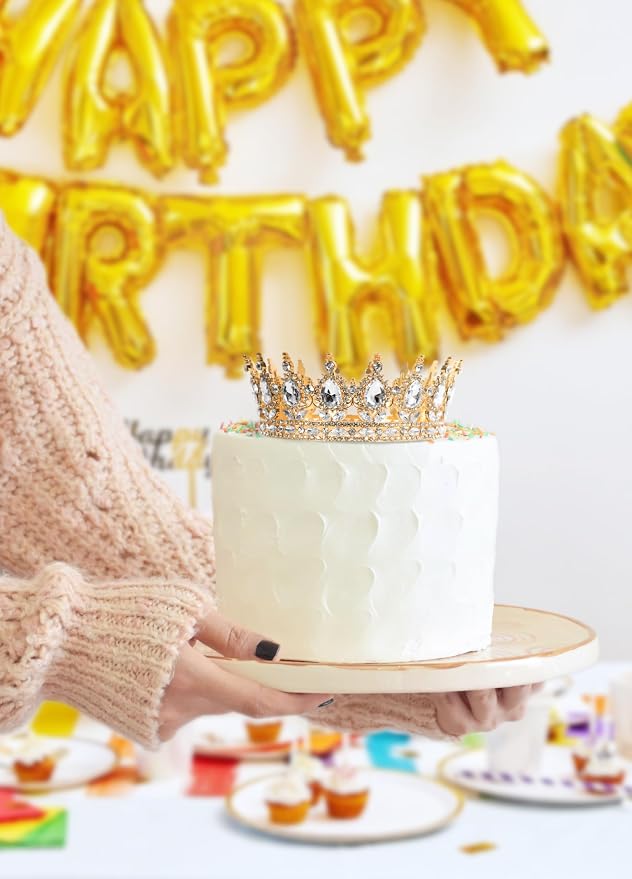 Fesciory Birthday Crown for Women, Adult Fit, Coming of Age Gifts & Halloween - Image 3
