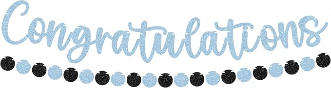 Pre-strung Congratulations Banner by EONNCNT