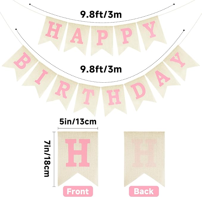 Anwyll Happy Birthday Banner - Image 2
