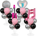 4 Sets Music Party Balloons Stand Kit by Naozinebi