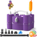Balloon Pump, Triple Nozzles for 260q Foil Latex Mylar Balloon, 3-in-1 | by Keaibuding