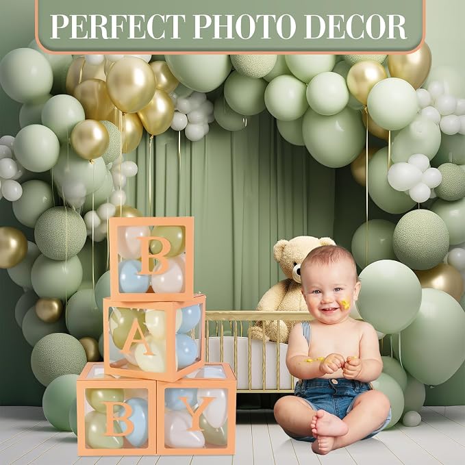 Zhanmai Baby Boxes for Bear Baby Shower Decoration - Image 6