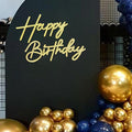Happy Birthday Sign for Backdrop by MASTRON