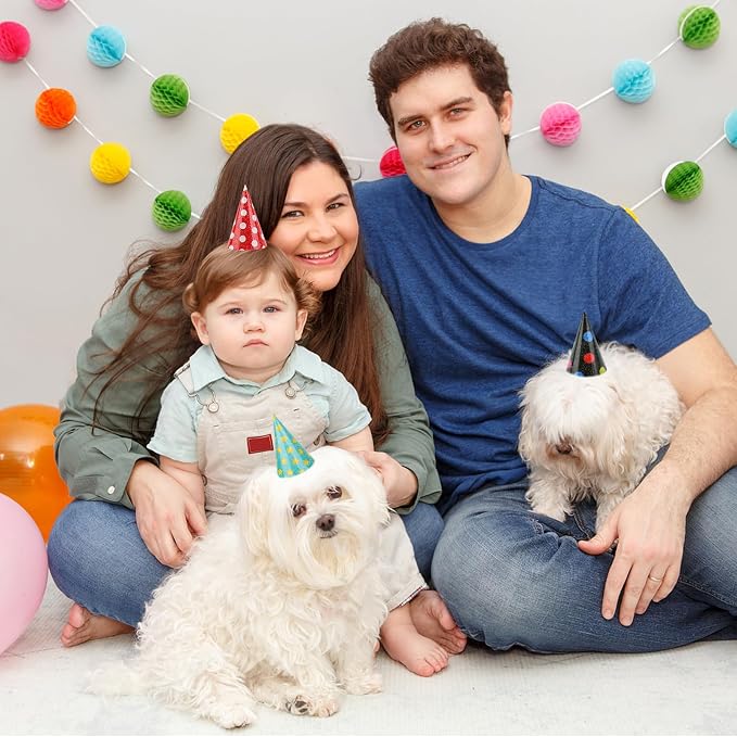 10 Pcs Mini Cone Tiny Birthday Hats - Image 8