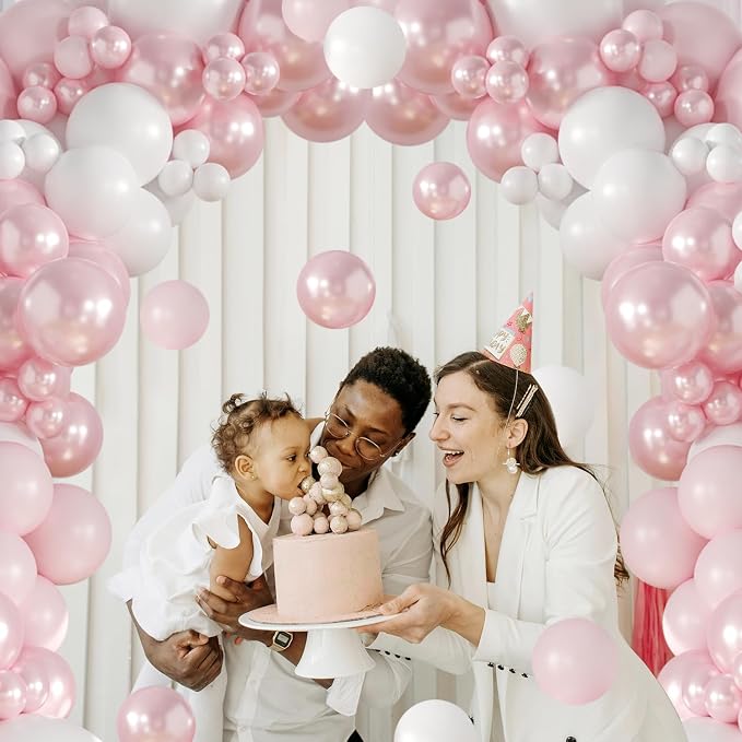 Pink Balloon Arch Kit for Bridal Shower Wedding Baby Shower Decorations | - Image 5