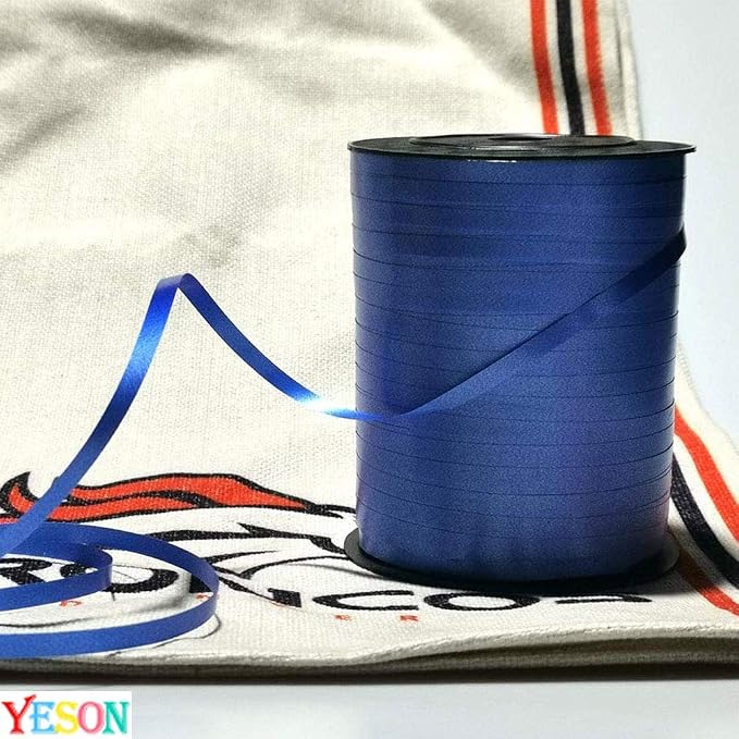 Navy Blue Balloon String Curling Ribbon 500 Yards - Image 3