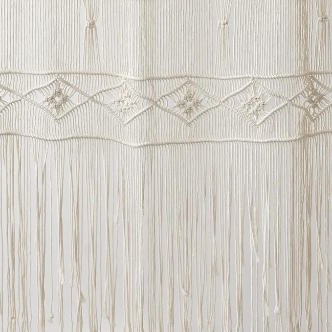 Macrame Curtain Handmade Woven Divider Doorway window Curtain 42"W*75"L | - Image 7