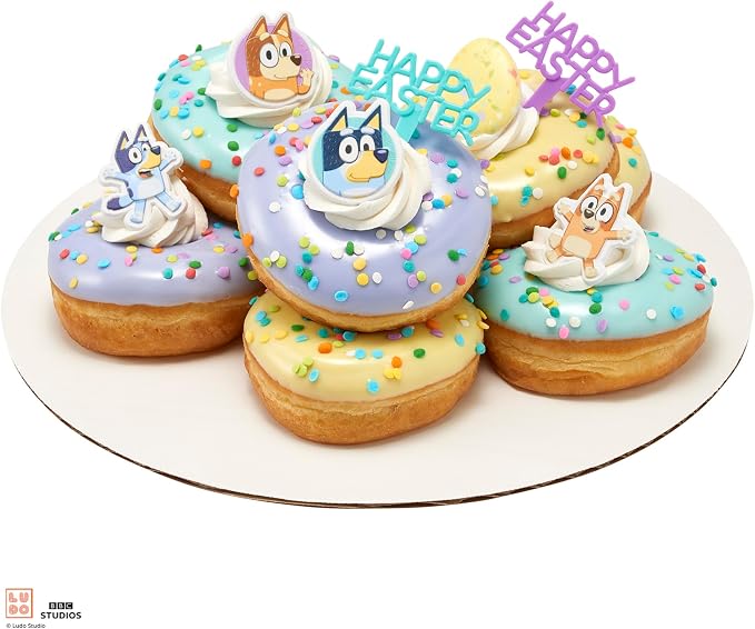 DecoPac Bluey So Much Fun Rings, 24 Cupcake Decorations Featuring Bluey - Image 8