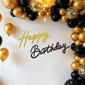 TONIFUL Happy Birthday Sign for Backdrop by TONIFUL