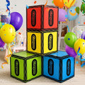 Denylo pro 4 Pcs Back to School Crayon Balloon Box Decoration Large Crayon Boxes by Denylopro