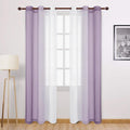 DWCN Ombre Sheer Curtains by DWCN