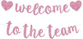 BEISHIDA Welcome to The Team Banner, NO DIY, Office Party Decorations by Beishida