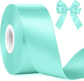 1 1/2In 30Yards Mint Blue Ribbon by Fullive