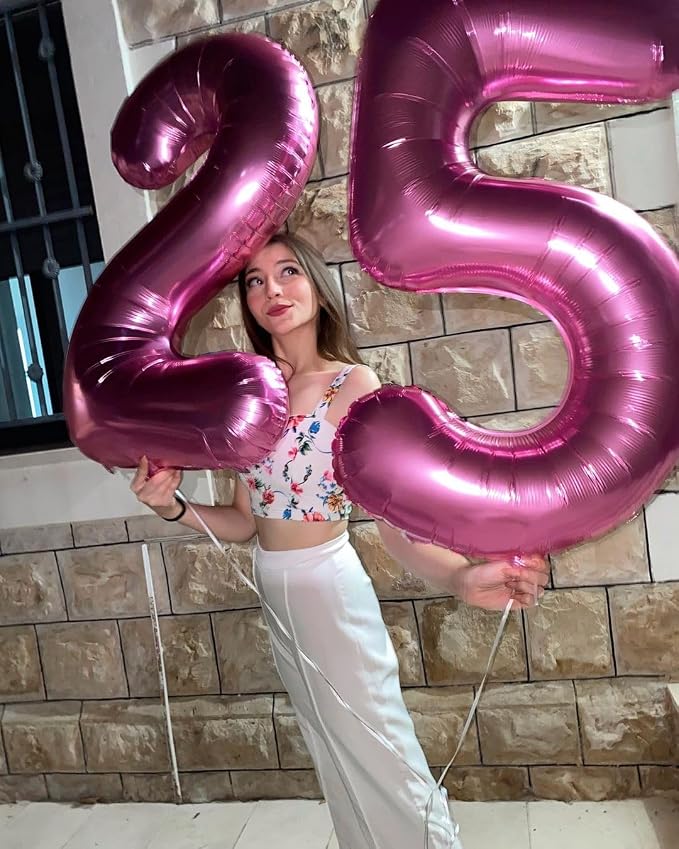 Pink Number 9 Balloon 40 Inch - Image 2