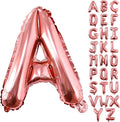 Lovoir 40 Inch Large Rose Gold Letter A Balloons Big Size Jumbo Mylar Foil by Lovoir