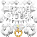 Dagelar Silver Bachelorette Party Decorations, Bride To Be Bridal Shower by Dagelar